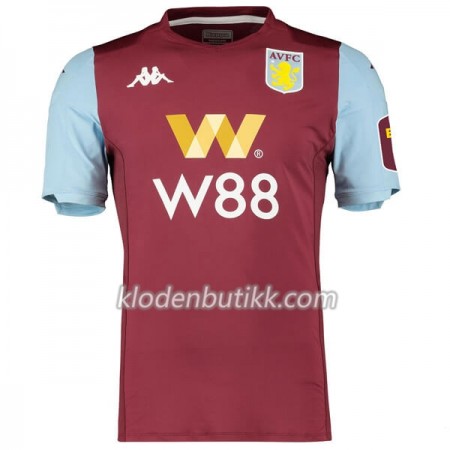 Aston Villa Hjemme Fotballdrakt 2019-2020 Kortermet
